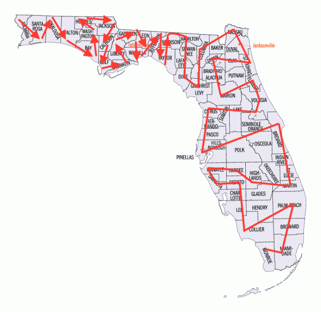 florida counties - all